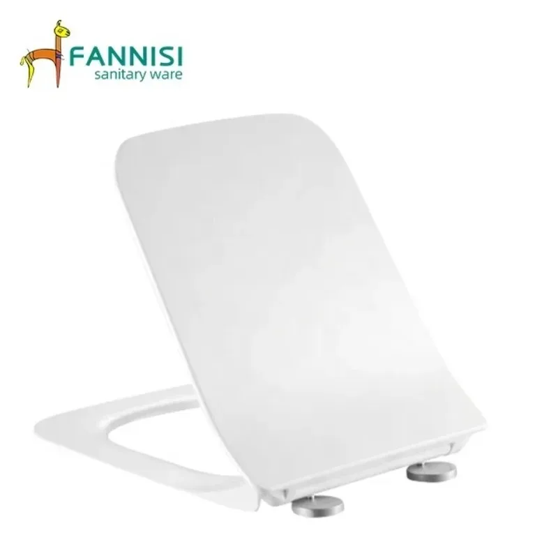 

Новое поступление, поднятый смывной материал UF, мягкое закрытие, чехол на сиденье унитаза для биде и унитаза с оборудованием для унитаза