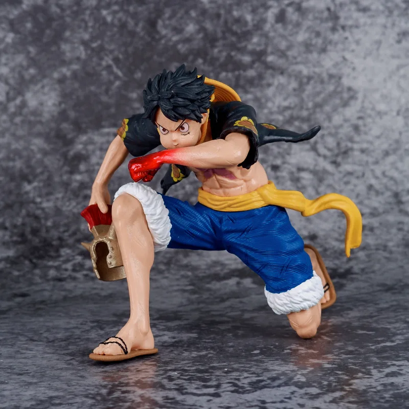 12cm One Piece rufy Anime Figure Wano Country Gear 2 Action Figures statua Figurine modello da collezione bambola giocattoli ornamento regalo