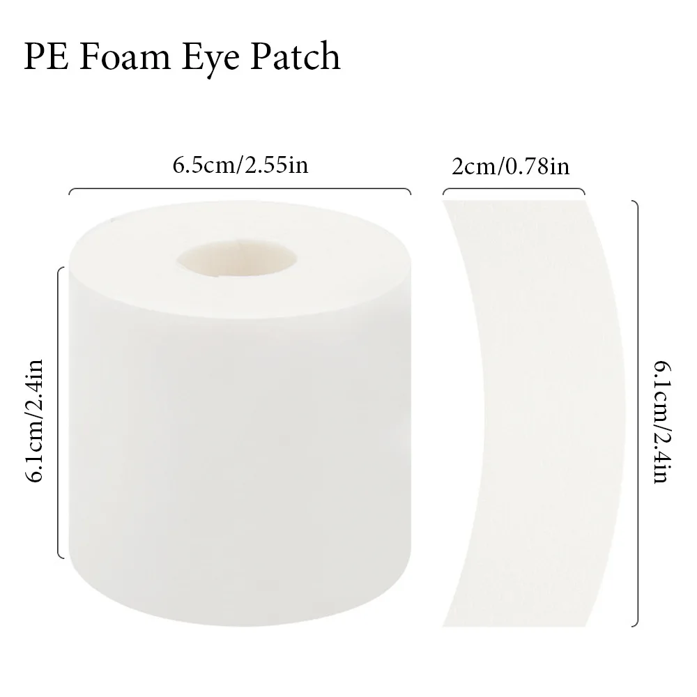 110Pcs/Roll Eye Tapes Under Eye Patches Foam Eyelash Gel Pads Adhesive Tape Eyelash Extension Stickers Eyepad Makeup Accessories