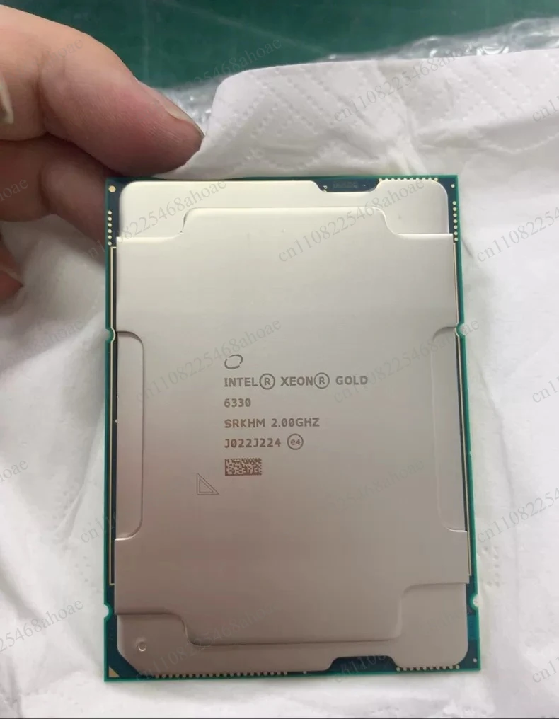 Gold 6330 Server CPU SRKHM 2.00GHz 28 Cores 56 Threads 42MB Cache 205W LGA4189 Ice Lake-SP Processor