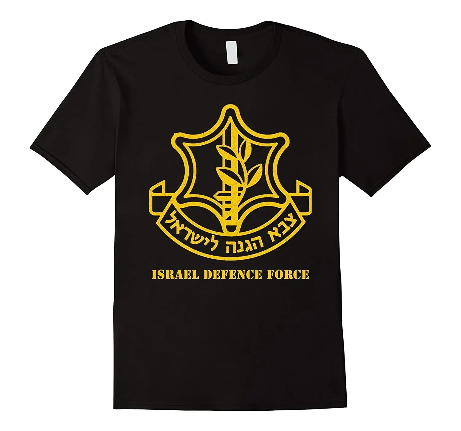 

Israel Defense Forces IDF Logo Printed T-Shirt 100% Cotton O-Neck Summer Short Sleeve Casual Mens T-shirt Size S-3XL