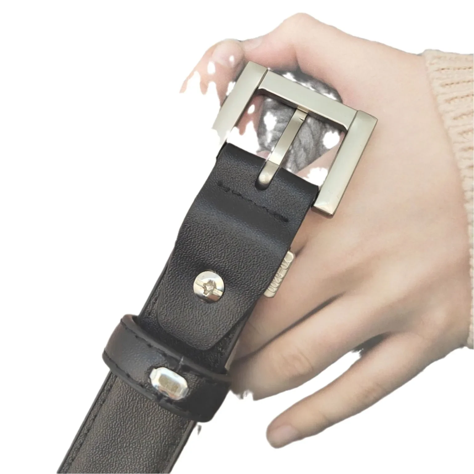 Ремень Новый женский ремень Женский декоративный ремень Модный простой с джинсами Простой