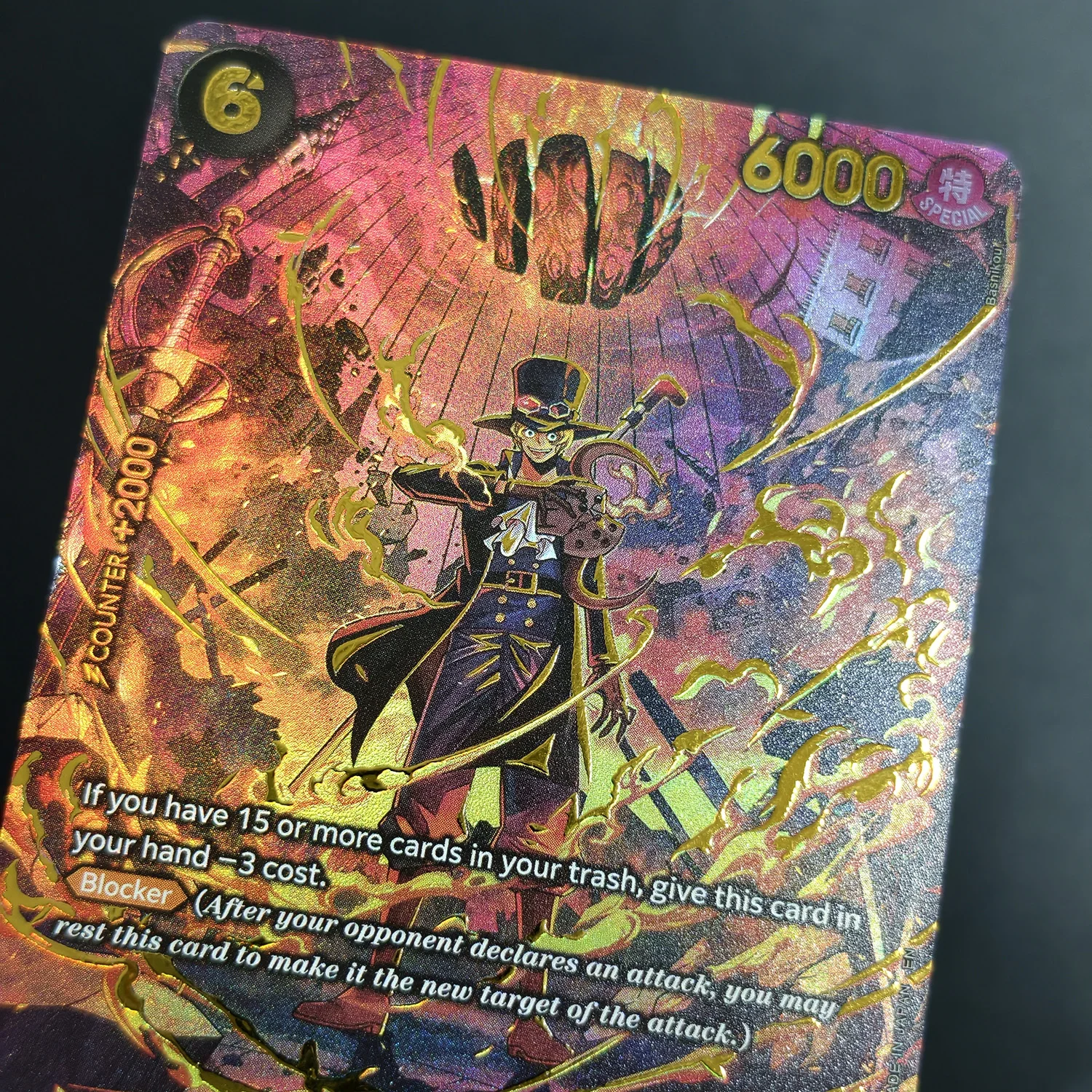 Cartas de Anime TCG em Inglês Proxy ONE PIECE SP Card EB04 Smoker