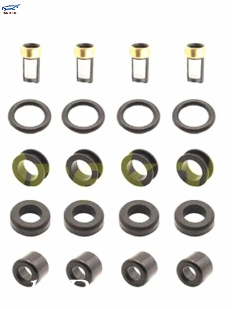 Free Ship 4 Sets Of Automobile Fuel Nozzle Heat Insulation Caps, For Toyota   Repair Parts. Gasket