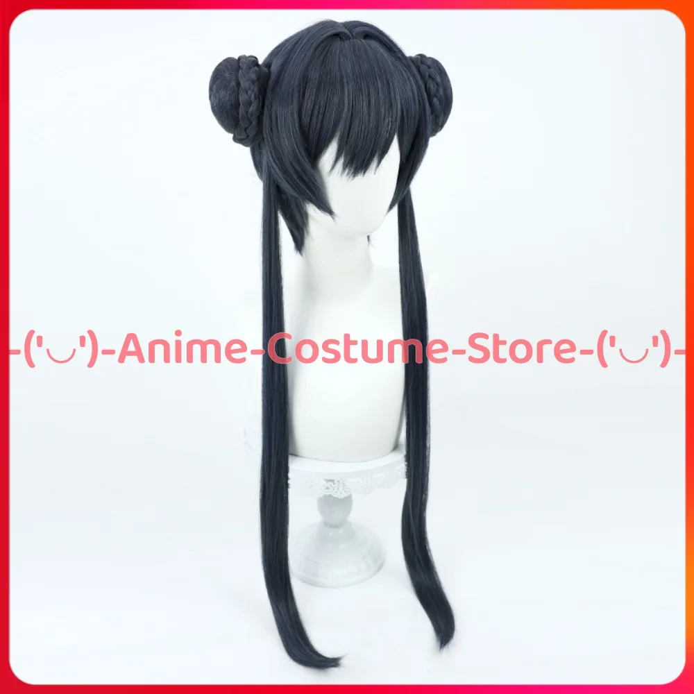 الأزرق الأرشيف هيساكي شعر مستعار تأثيري الكعك أنيمي لعبة شخصية هالوين كرنفال حفلة زي الباروكات مقاومة للحرارة الشعر الاصطناعية