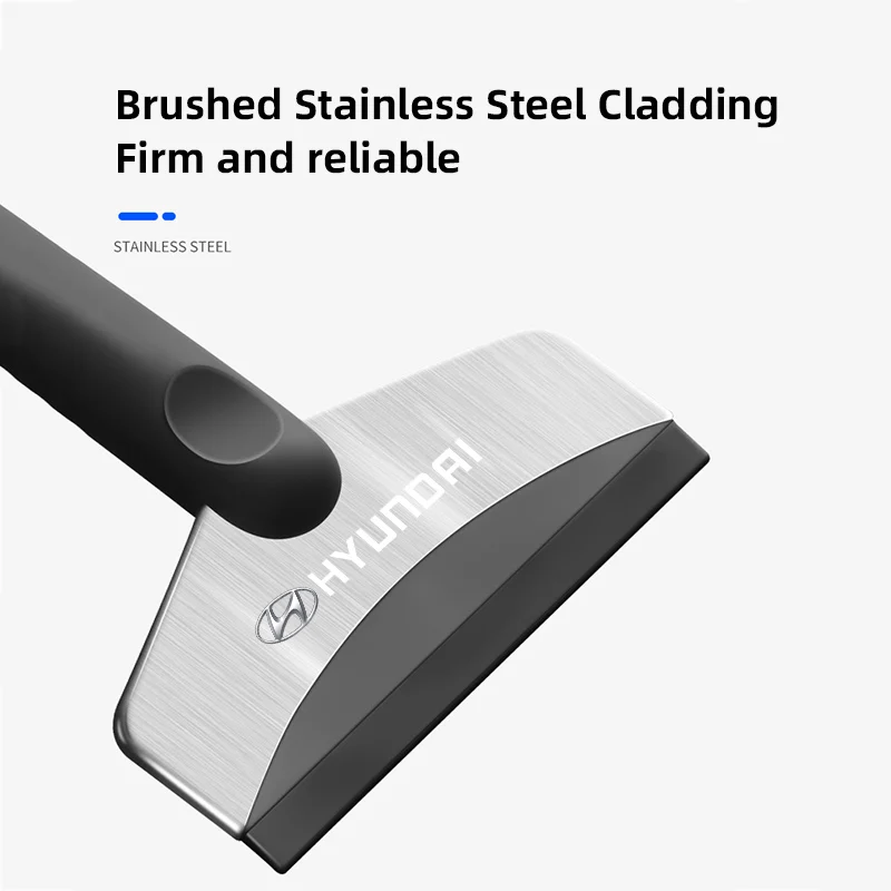 1 قطعة متعددة الوظائف سيارة الثلوج مجرفة الشتاء الزجاج الأمامي الجليد أداة لشركة هيونداي HB20 كونا i20 i10 أيونيك إلنترا باليسيد سوناتا