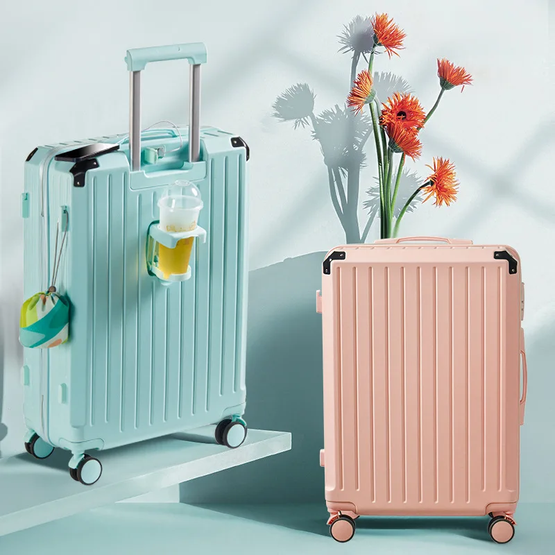 maleta-multifuncional-con-portavasos-equipaje-de-viaje-universal-con-cierre-de-cremallera-y-ruedas-unisex-nueva