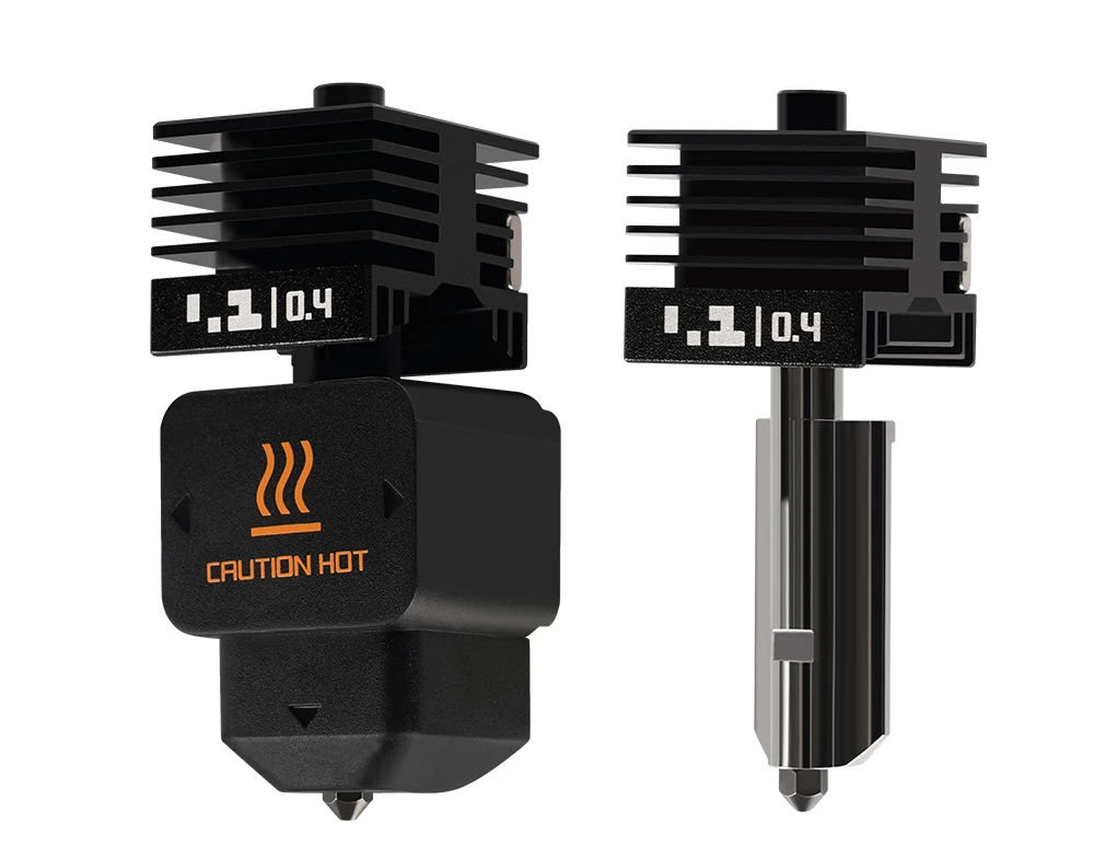 Neues Hochwertiges H2D H2S H2C Hotend-Kit mit 0,2/0,4/0,6/0,8mm Gehärteter Stahldüse Ersatz-Hotend-Kit für Bambu H2D A1/A1mini – Detail 10