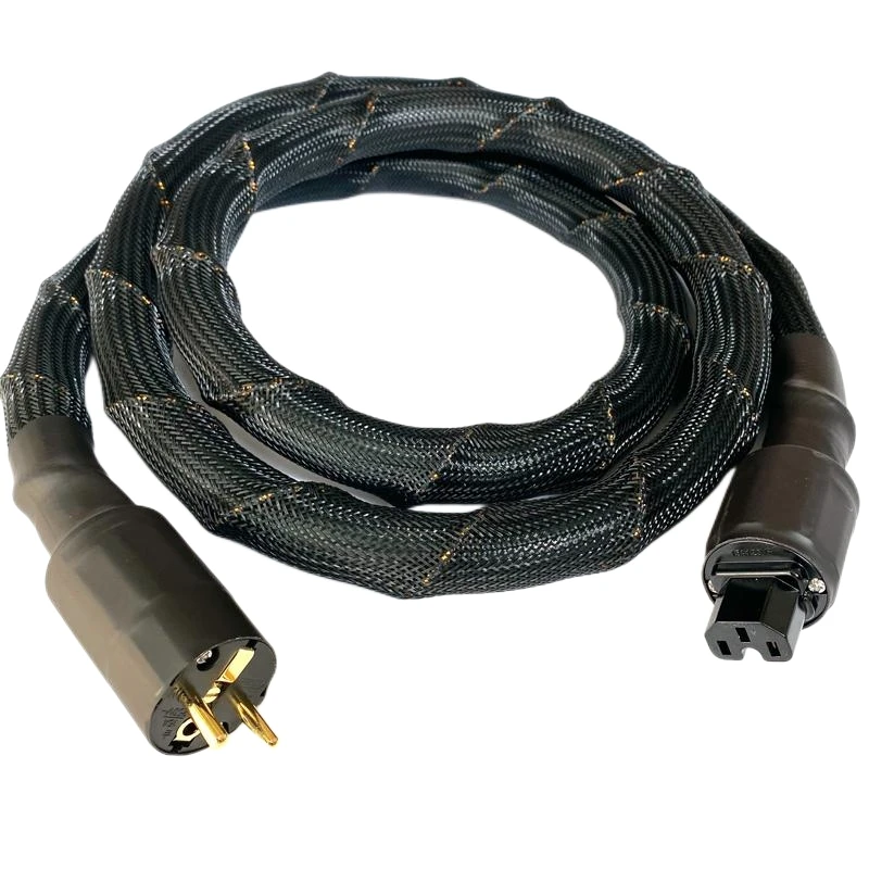 Mkii7n-高純度銅オーディオケーブル,5またはEU AC,高音質,フルサウンド