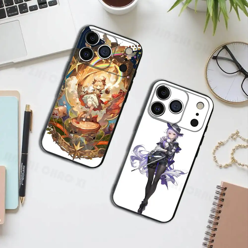 

Silver Palace Game Silicone Phone Case For IPhone 17 16 15 14 13 12 11 X XS Plus Pro Max Shockproof Soft Cover