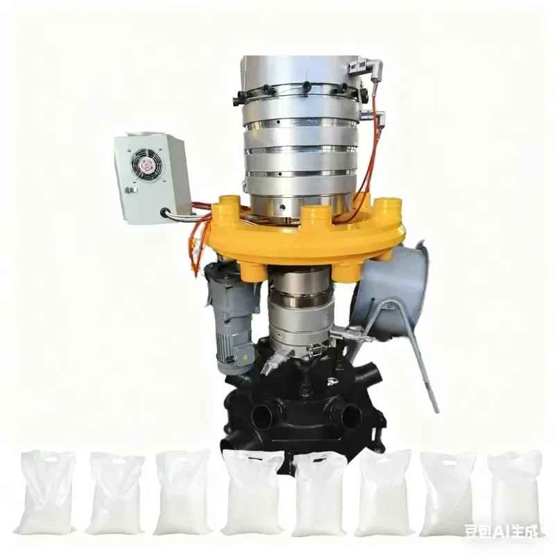 Nitrided Bimetallic Alloy Steel Extruder Rotating Blown Film Die Head High-Accuracy Patented CE