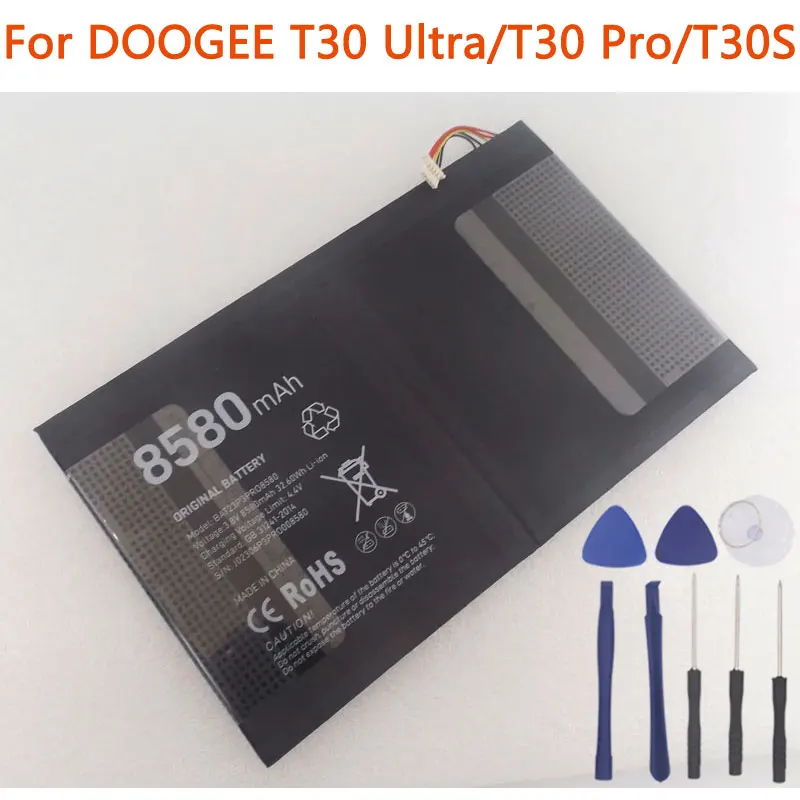 New Original DOOGEE T30 Pro T30 Ultra T30S Battery Tablet Inner Built Battery Accessories For DOOGEE T30 Pro Tablet