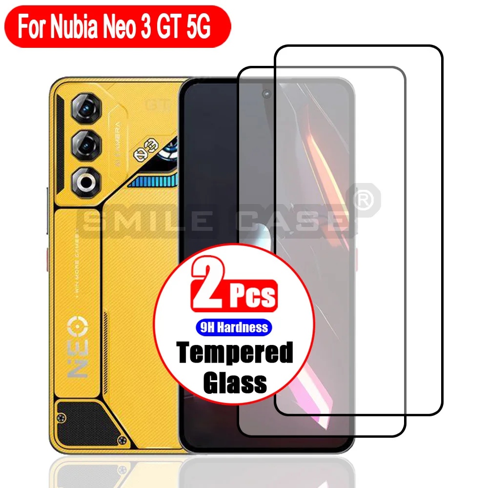 Zestaw 2 sztuk folii ochronnych na ekran telefonu do ZTE Nubia Neo 3 GT (5G), o wysokiej…