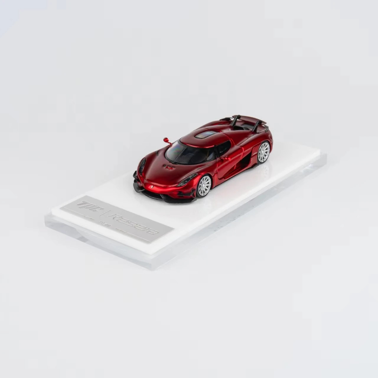 TPC In Stock 1:64 Regera Diecast Diorama collezione di modelli di auto giocattoli In miniatura