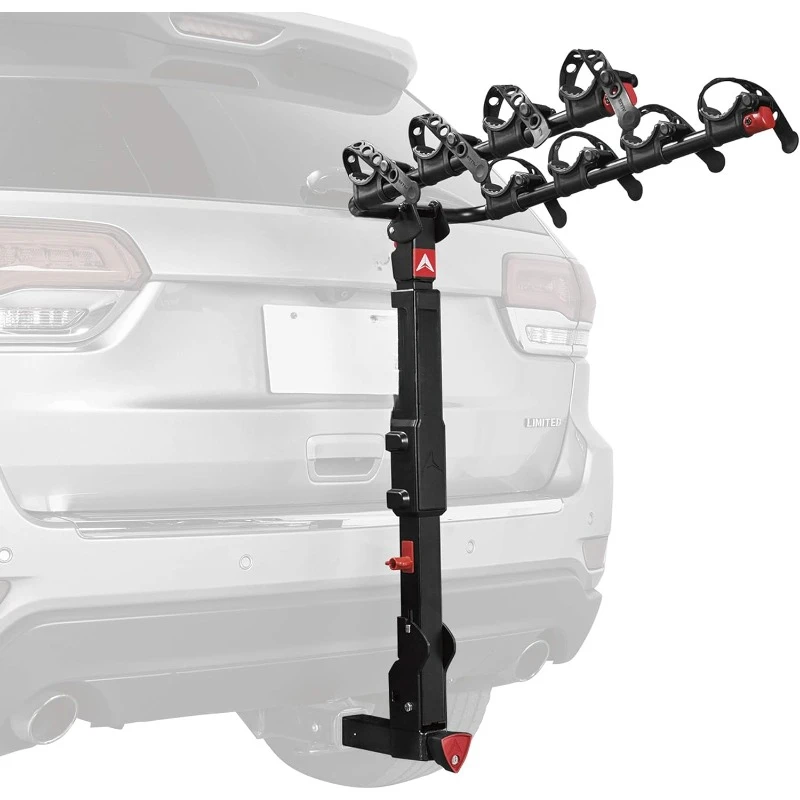 Sports Premier Locking Quick Release 4-Bike Carrier for 2 in. Hitch, Black，home.