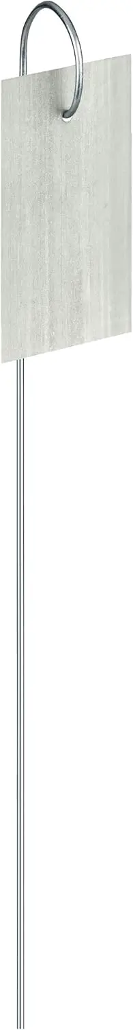 

Набор из 25 металлических этикеток для растений, устойчивых к погодным условиям, с подвесным стержнем, высота 10 дюймов, область для надписи 3'' x 1 3/8'', для организации сада