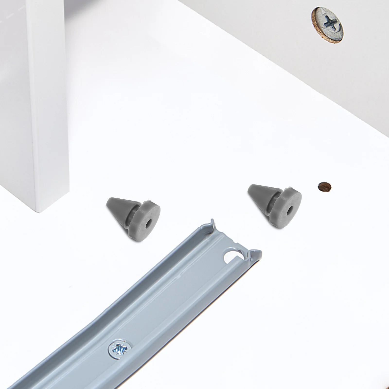 20 قطعة المضادة للتصادم سيليكون التوصيل امتصاص الصدمات منصات الوفير لخزانة نافذة الباب الأثاث حماية الباب سدادة الجدار #2