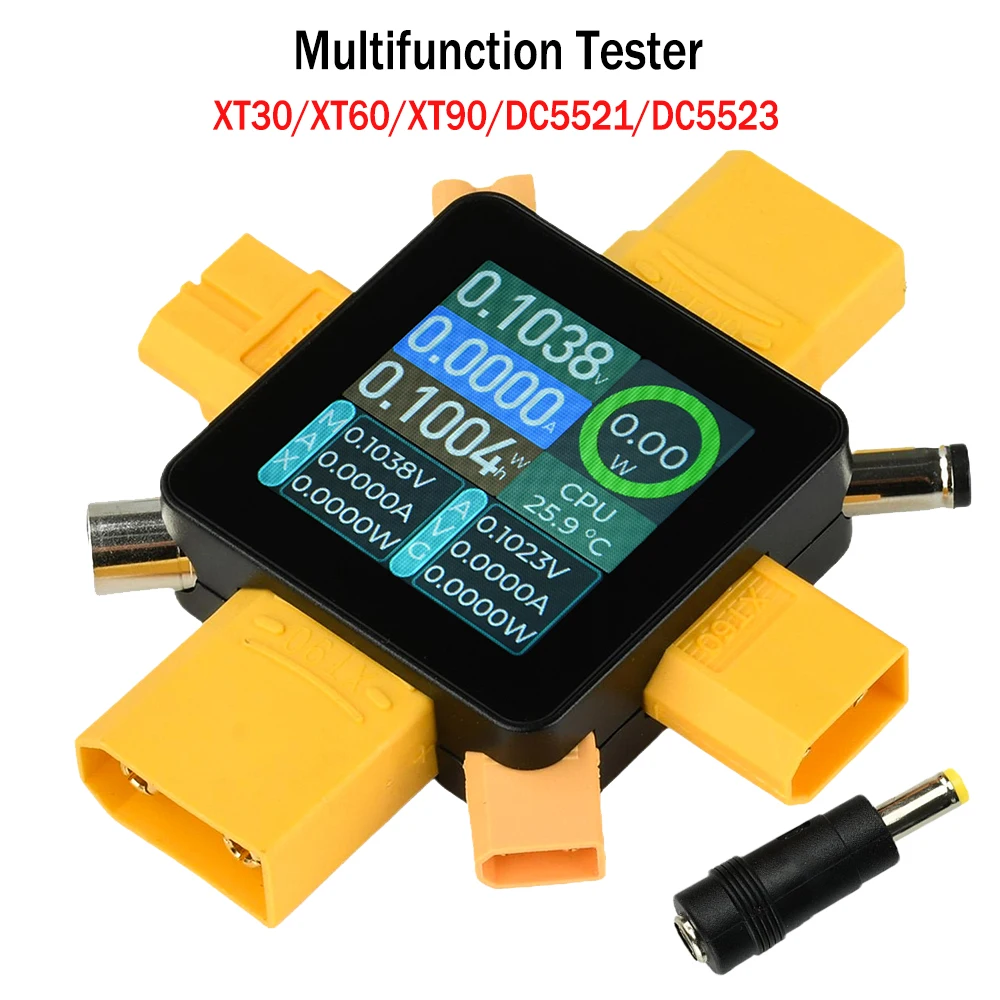 �y�Z�[�����zDC4.5-80V 30A ���@�\�e�X�^�[ 4000W �d���v �d���v �p���[���[�^�[ XT60/XT30/XT90 �v���O�d�͌v �[�d�e�ʃ��j�^�[