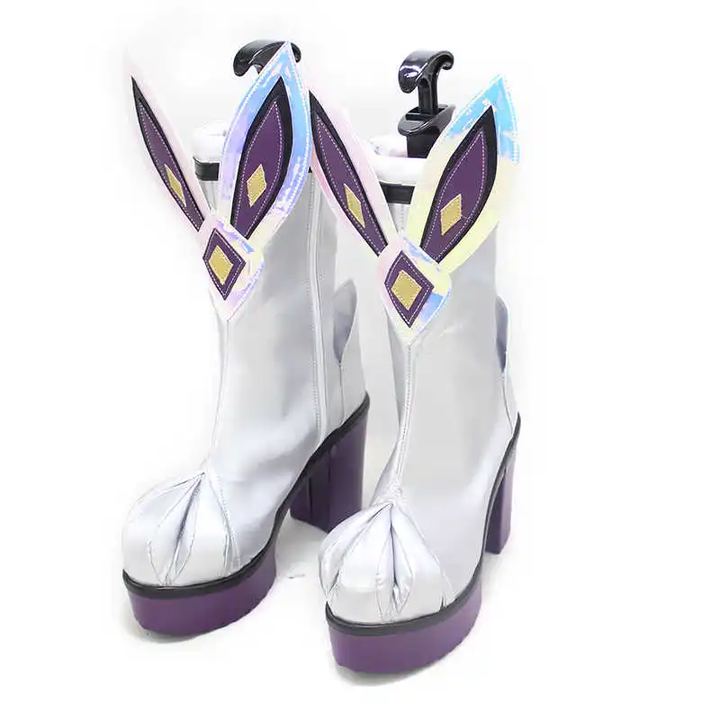 Game LOL Battle Bunny Miss Fortune Cosplay Shoes Game Sexy Men Women Shoes Boots Heels Halloween Party Gift High-quality