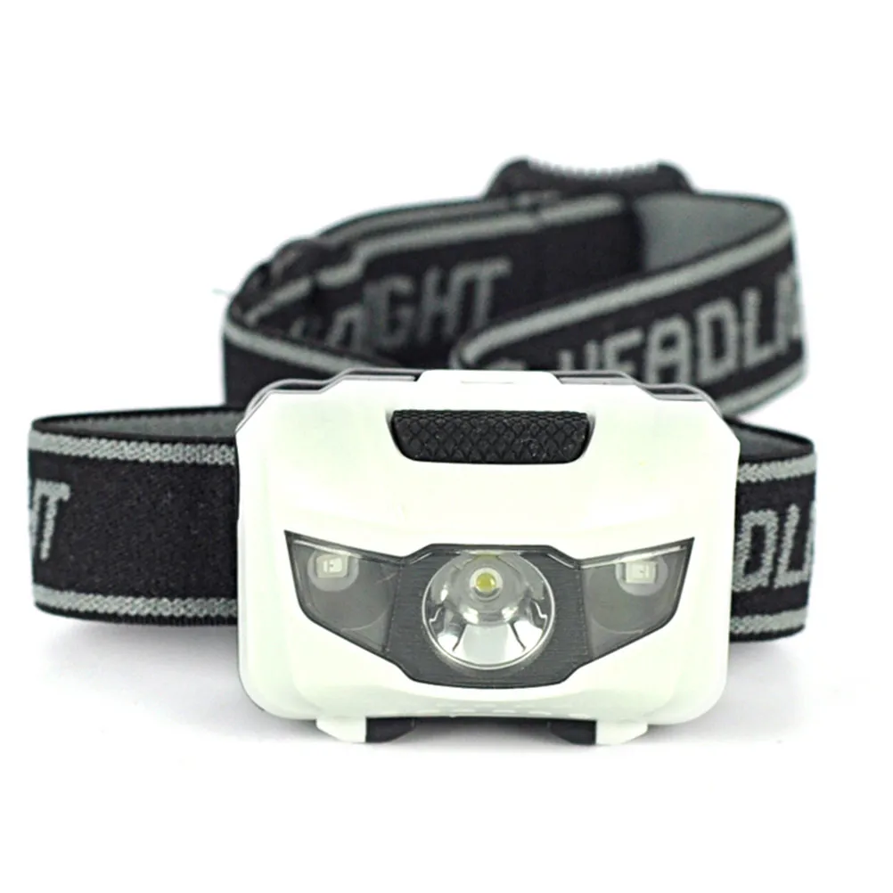 

Headlamp Waterproof 120 Lumens Adjustable Strap Lightweight Elastic Headband Running Hiking Camping Reading Fishing Hunting
