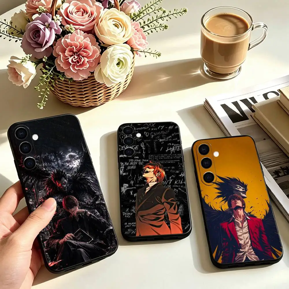 Death Note Light Yagami  Phone Case For Samsung Galaxy A73,A72,A71,A70,A53,A52,A51,Others Soft Black Cover