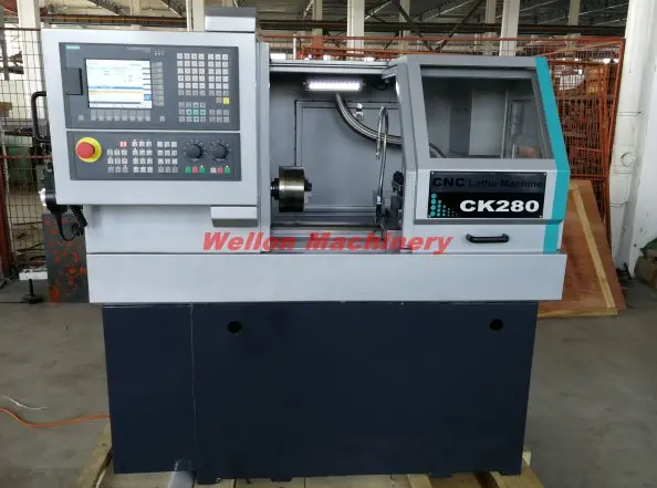 China numerical control lathe cheap CK280