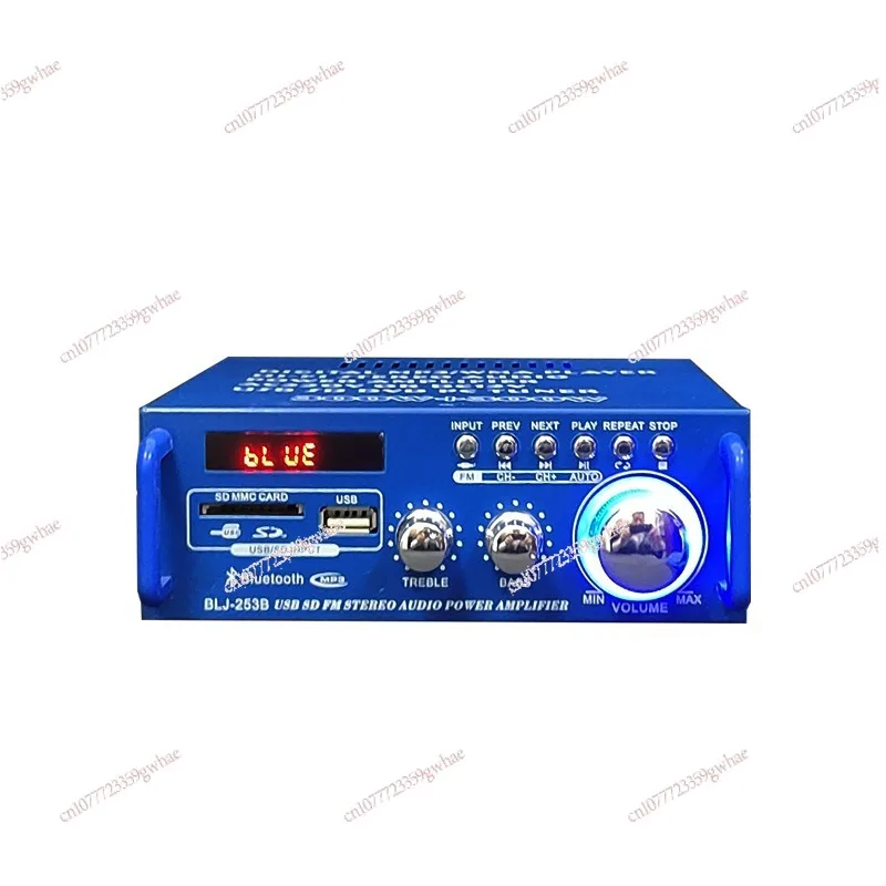 

Car multi-functionr car 12V power amplifier, household 220V radio power amplifier, Bluetooth power amplifier