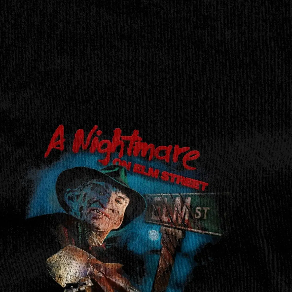 Streetwear T Shirt Elm Street Nightmare Pure Cotton T-Shirts F-Freddy K-Kruger Halloween Tshirt for Men's Short Sleeve Tees