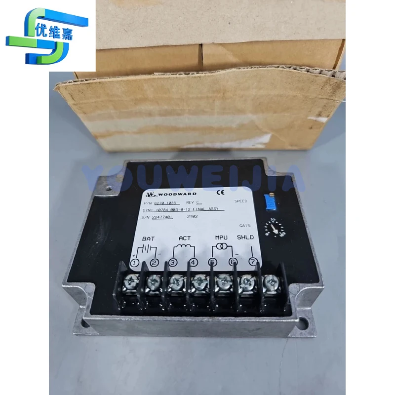 8270-1035 Original WoodWard Genuine Digital Speed Controller Board Speed Controller 82701035 For Generators
