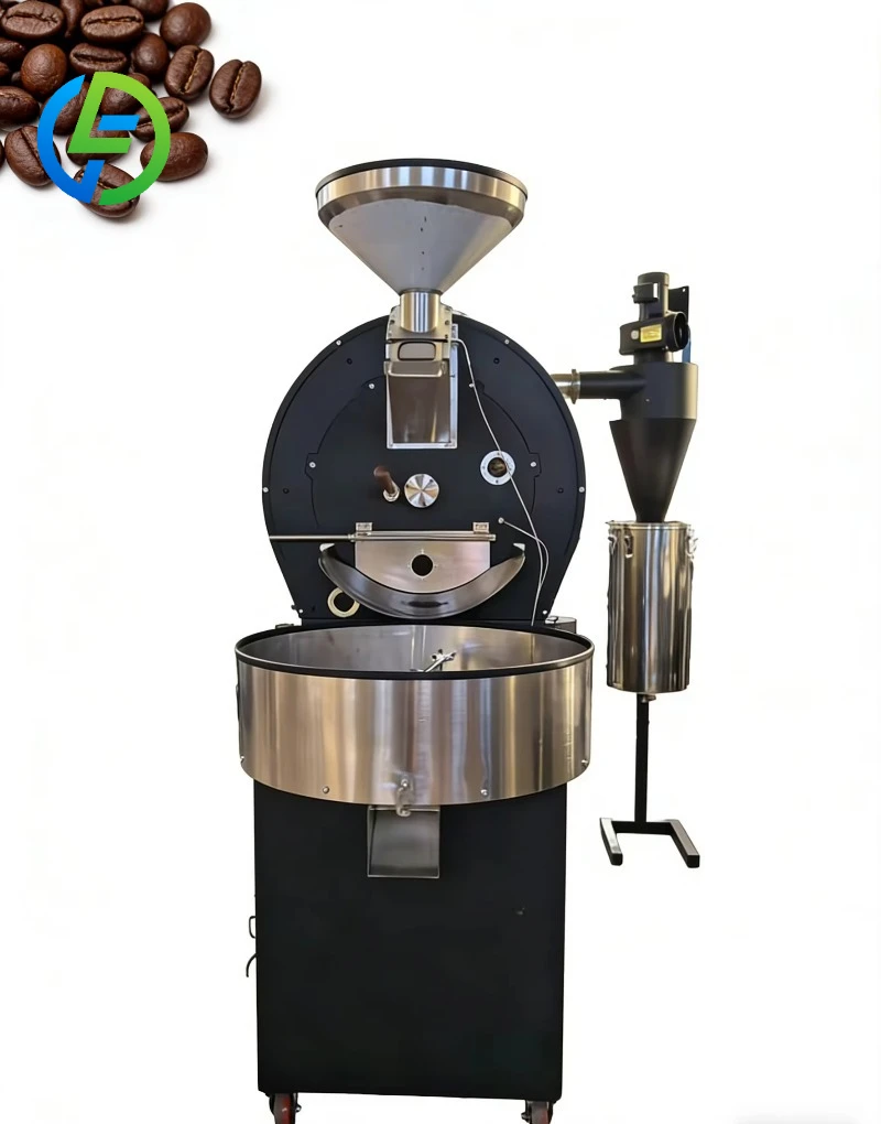 Customize New-Type Coffee Bean Cocoa Bean Processing Roaster Nut Roasting Machine Cooling Function Electric/Gas Powered Airflow