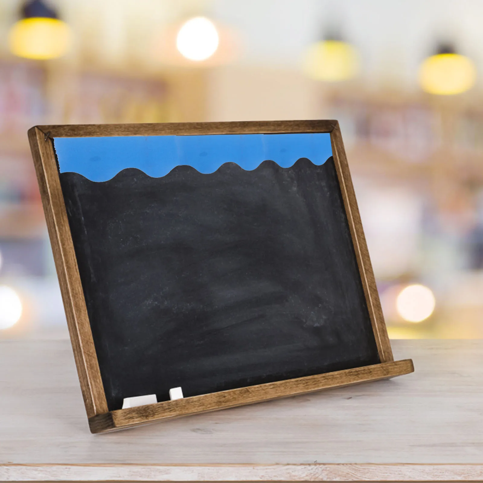 

6 Rolls Decorative Border Paper Bulletin Board Trim Classroom Decorations Festival Accessories Wave Border Trim Wear-Resistant