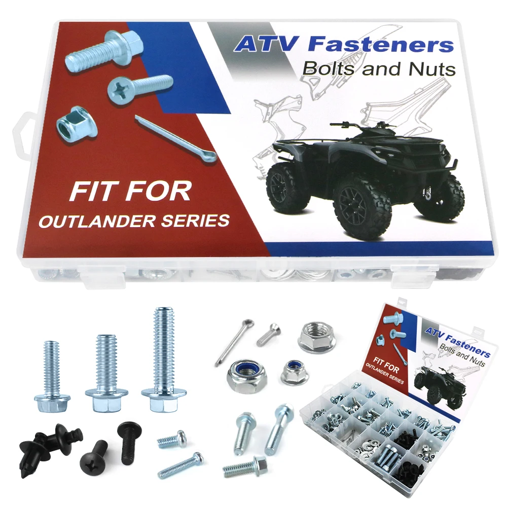 

For CAN-AM Outlander Max 500 570 650 800 800R 850 T1000 450 570 650 6X6 T MAX 450 330PCS ATV Body Engine Frame Exhaust Bolts Kit