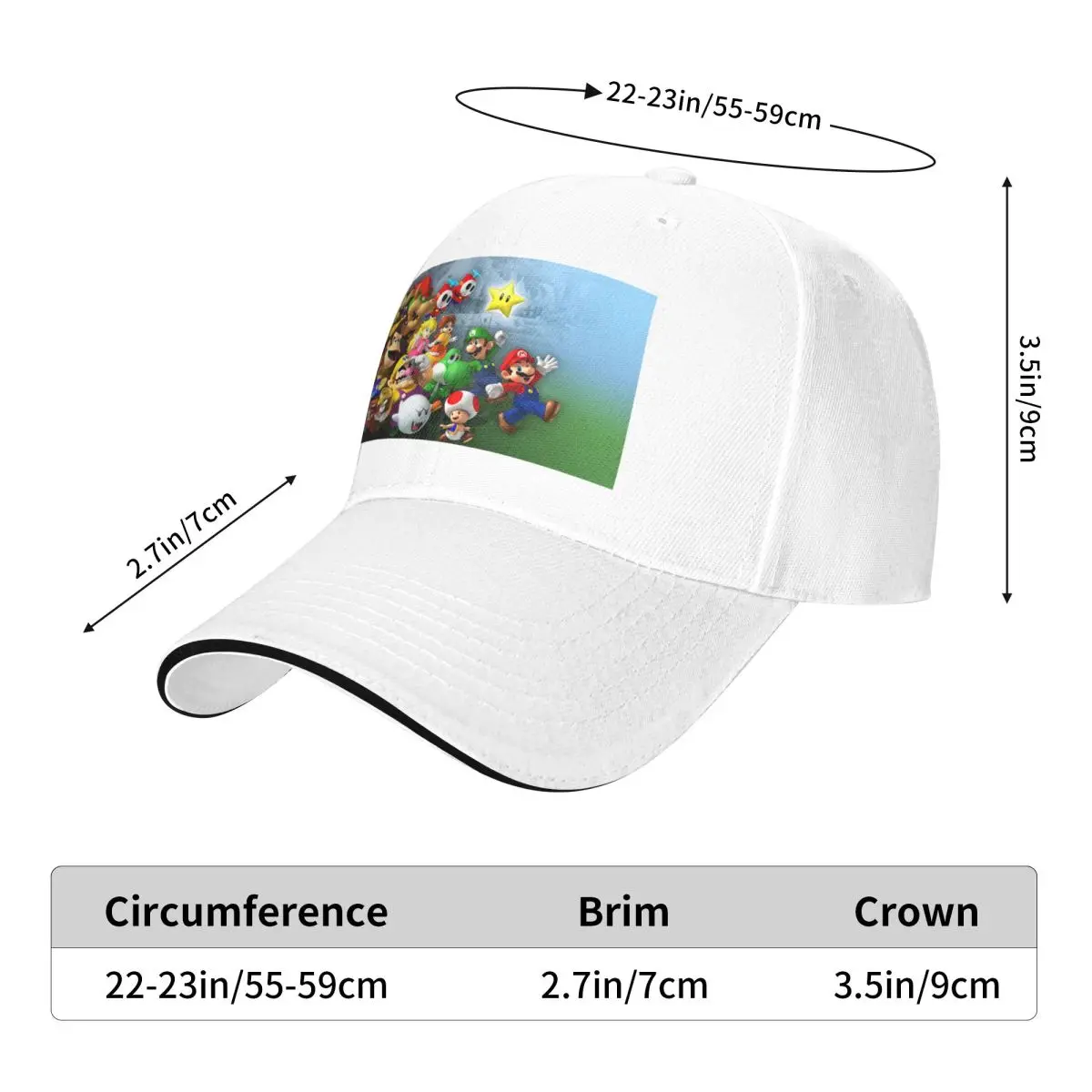 Super Mario Wallpapers. Cap Fashion Casual Baseball Caps Adjustable Hat Hip Hop Summer Unisex Baseball Hats Customizable