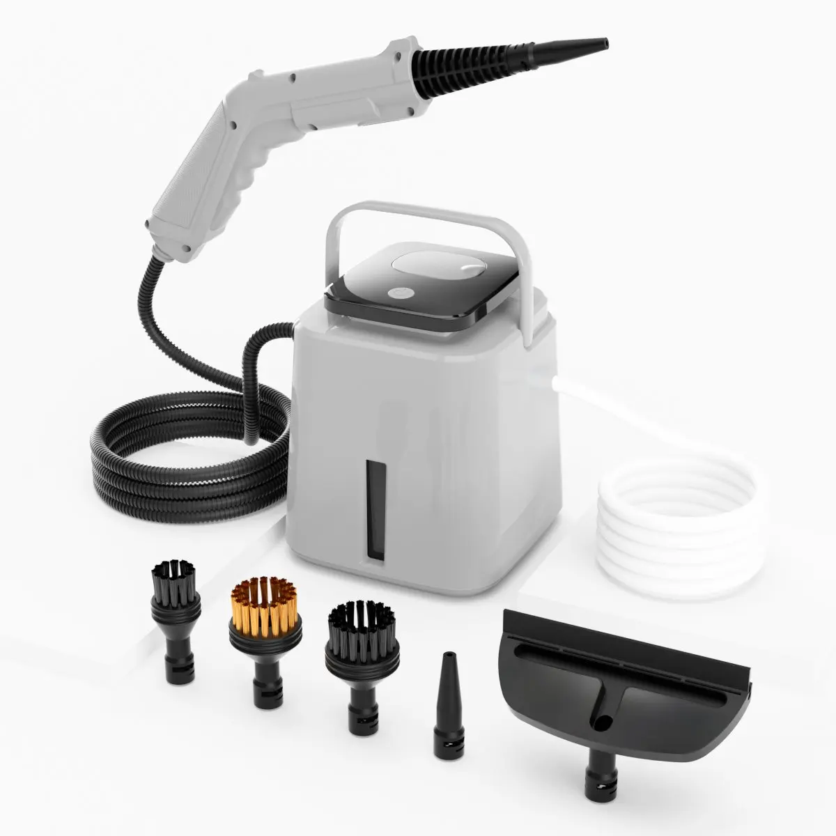 

1500 watt high pressure steam cleaner, portable hand-held steam cleaner, air conditioning kitchen fume and oil pollution