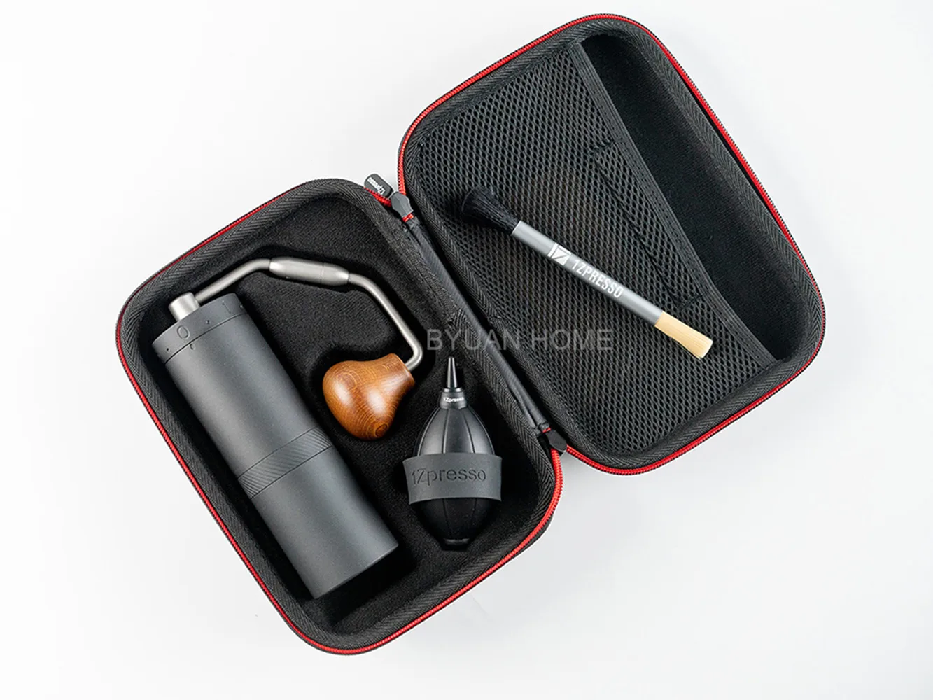 مطحنة قهوة يدوية جديدة محمولة للغاية 1zpresso X، مطحنة قهوة اسبريسو، محمل قهوة يدوي فائق