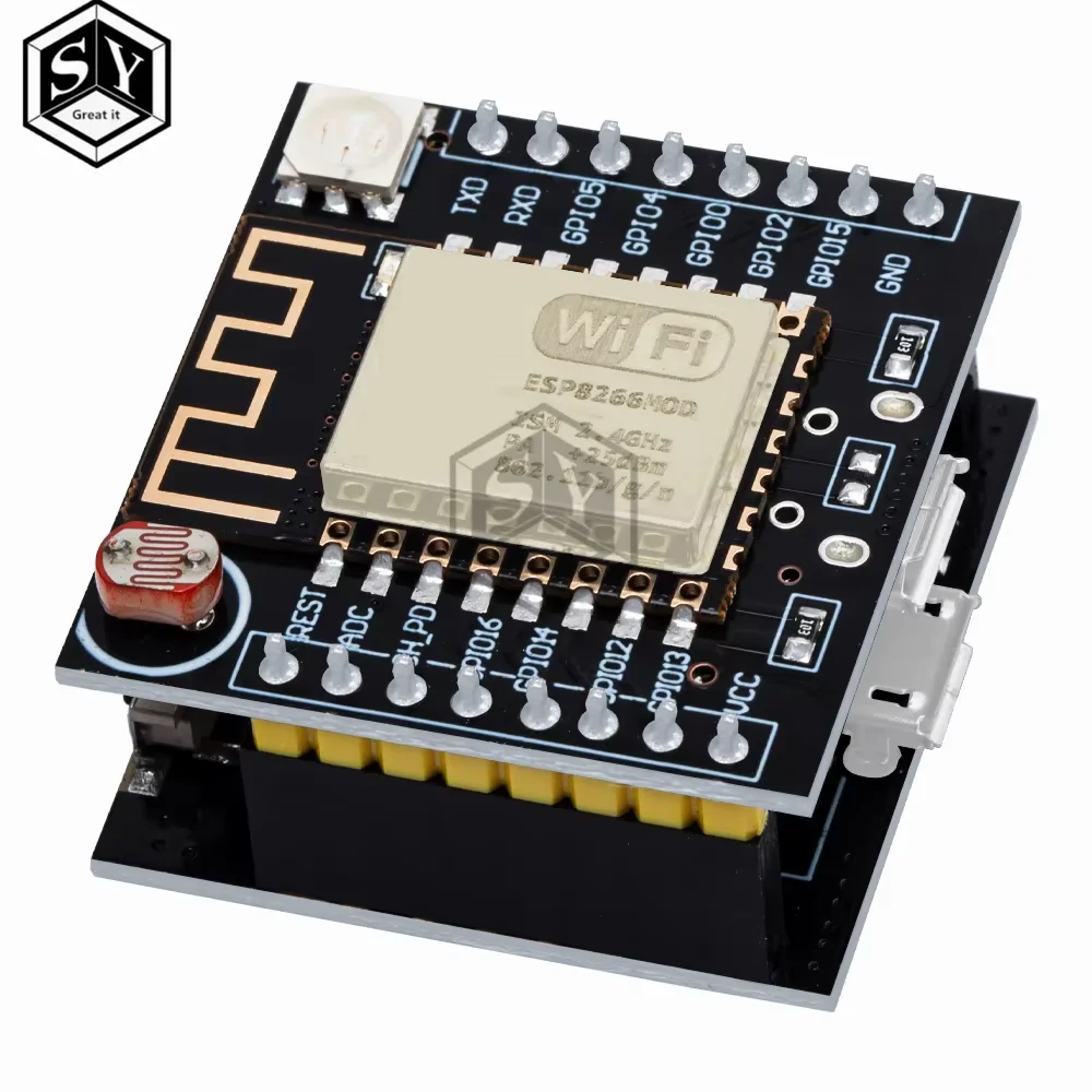 ESP8266 серийная плата WIFI Witty Cloud Development Board ESP-12F модуль MINI nodemcu для Arduino ESP8266 серийная плата WIFI Witty Cloud Development Board ESP-12F модуль MINI nodemcu для Arduino