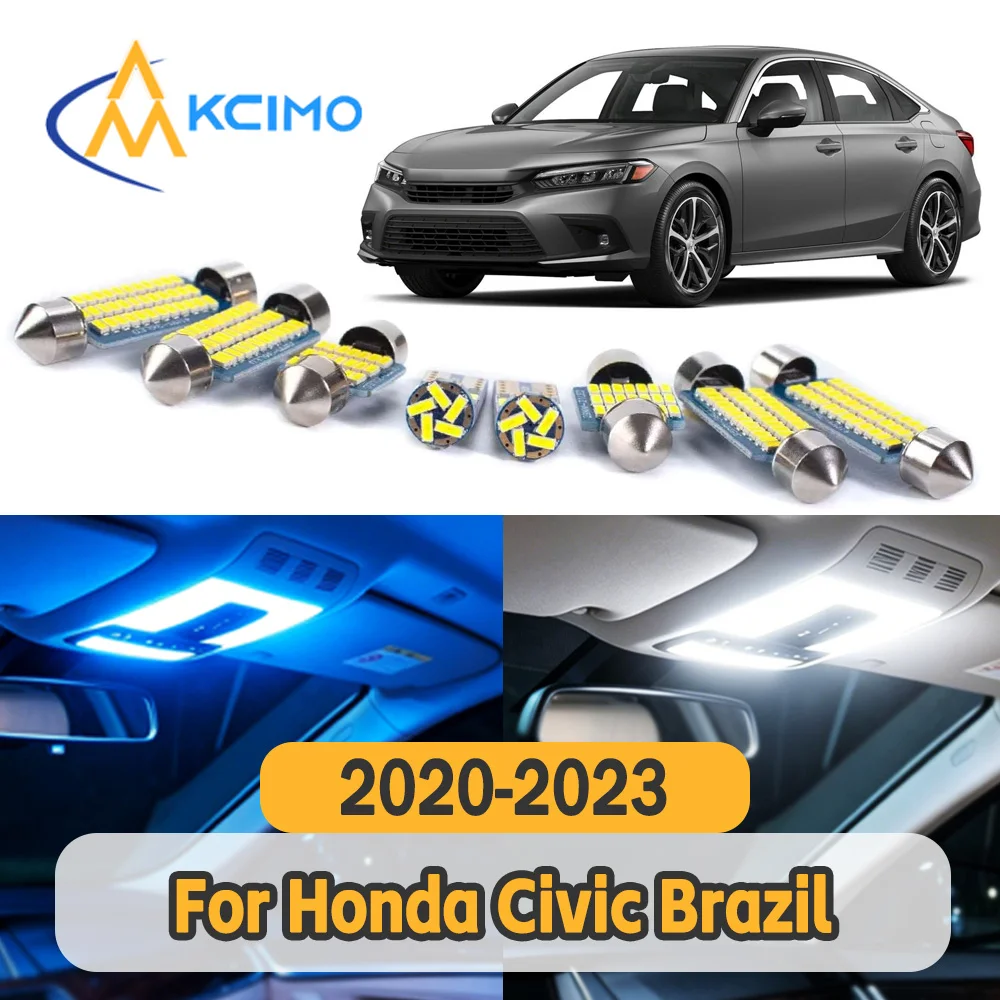 

Long Life Car Indoor Lamp Bulbs Stable Illumination Power Saving LED Light Replacement for Honda Civic Brazil Mexico 2020-2023