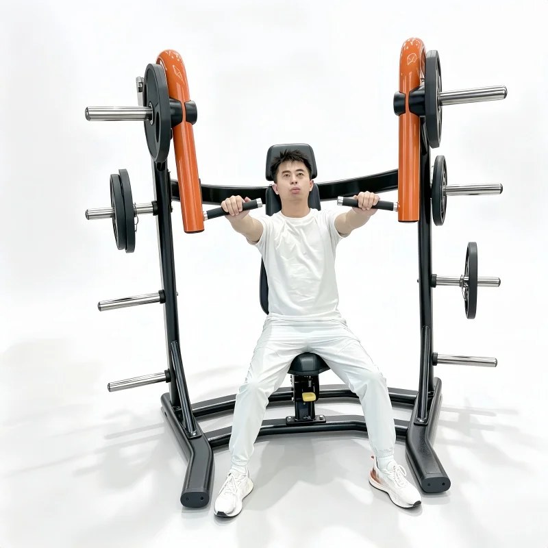 Commercial Gym & Home Strength Training Equipment Plated Load Selection Machine Chest Press Machine