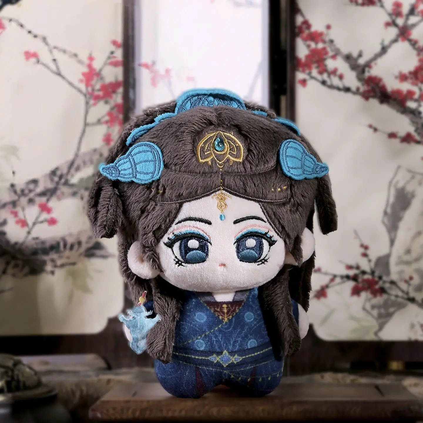 10cm Daylight Lantern Dilraba Dilmurat‌ Plush Doll He Simu Duan Xu Cosplay Stuffed Toy Keychain Pendant TV Peripheral Xmas Gifts