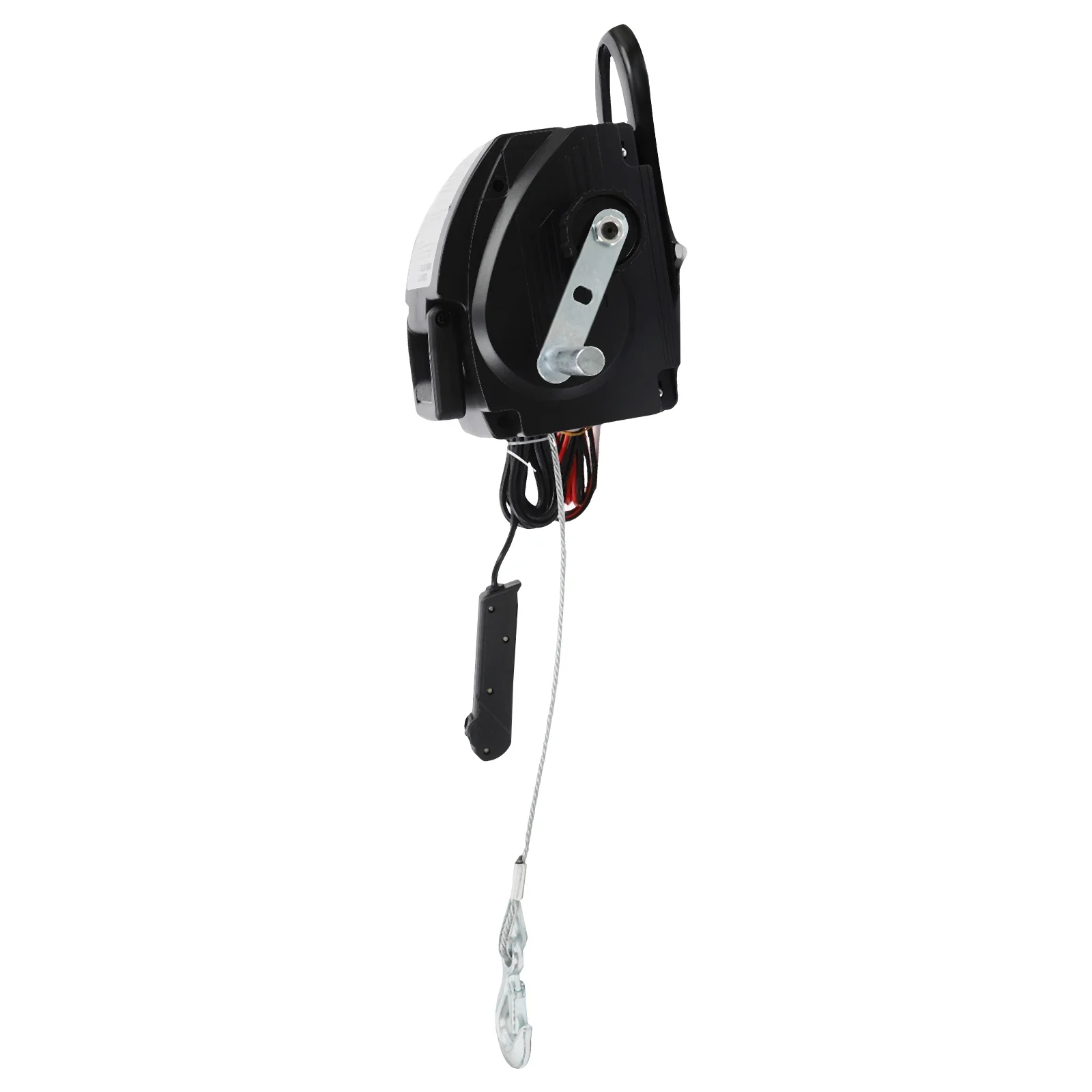 Tragbare elektrische Winde, 2000 Pfund, Fernbedienung, Anhängerkupplung, LKW, Anhänger, Boot, 12 Volt, elektrische Winde, Traktionszug