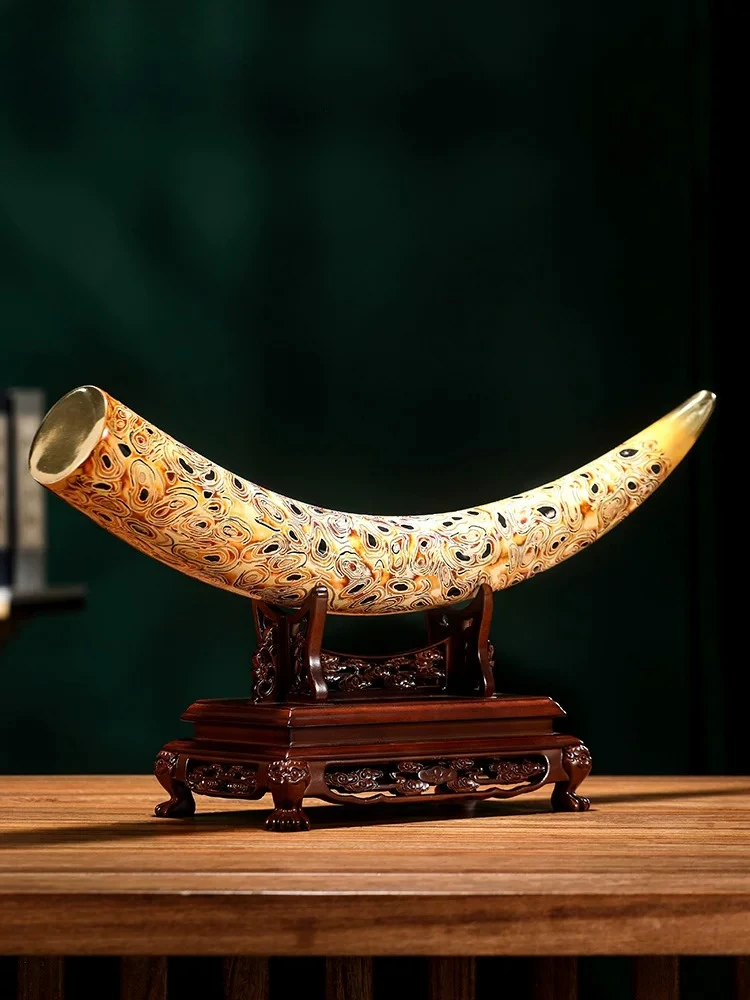 Ivory ornament home living room porch office decoration housewarming gift