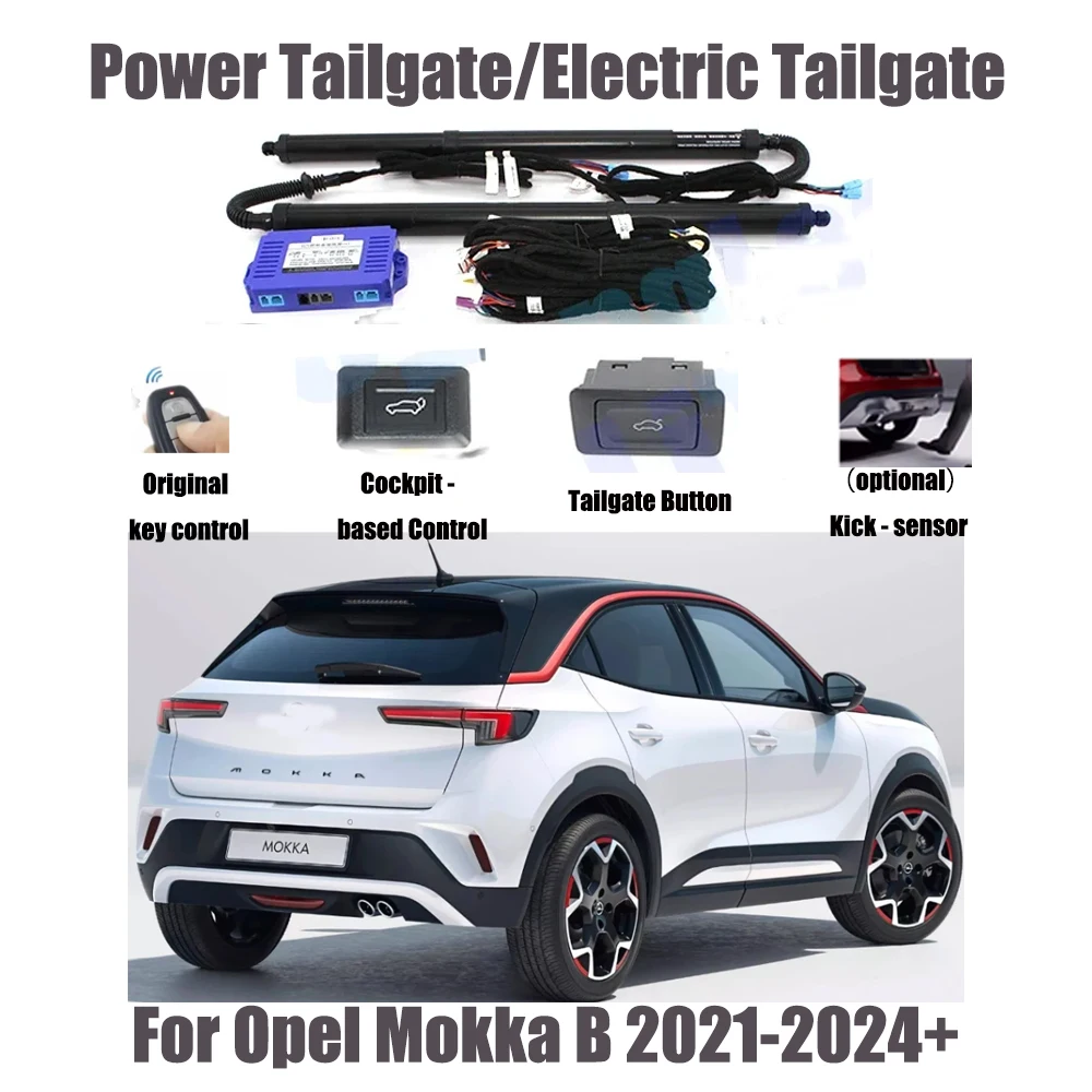 For Opel Mokka B 2021-2024+ Car Automatic Lifting kit Opening Trunk Intelligent Electric Lift Tailgate