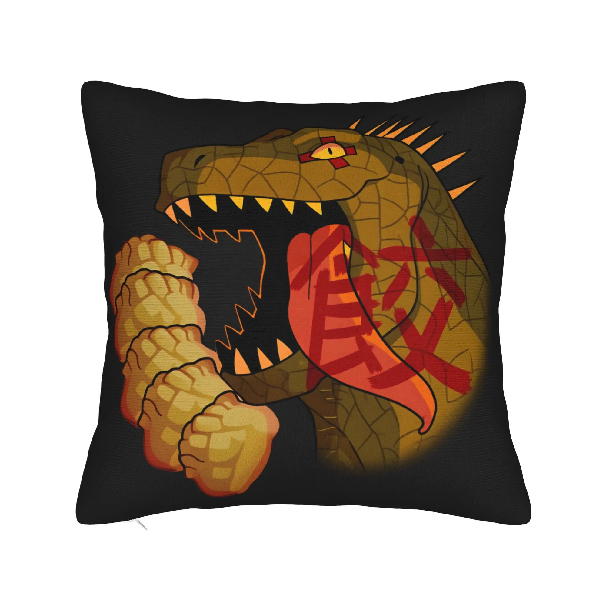 Dorohedoro Kaiman Gyoza Pillow Cover  Graphic Cushion Cover Vintage Pillow Case For Wedding Party Home Decor