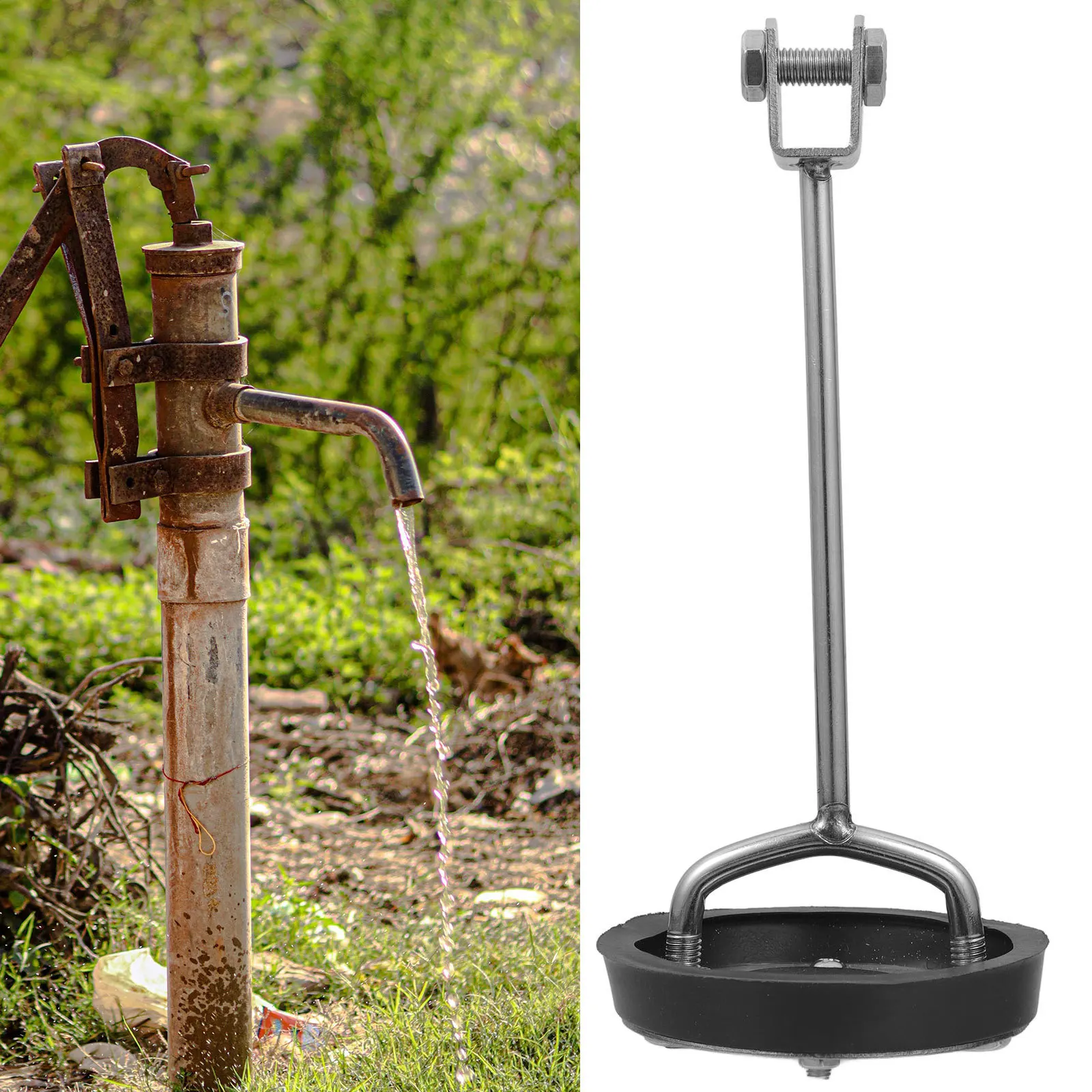 

Professional Hand Water Pump Core Stainless Replacement Plunger Part Durable Well Pump Accessory for Efficient Well Water Use