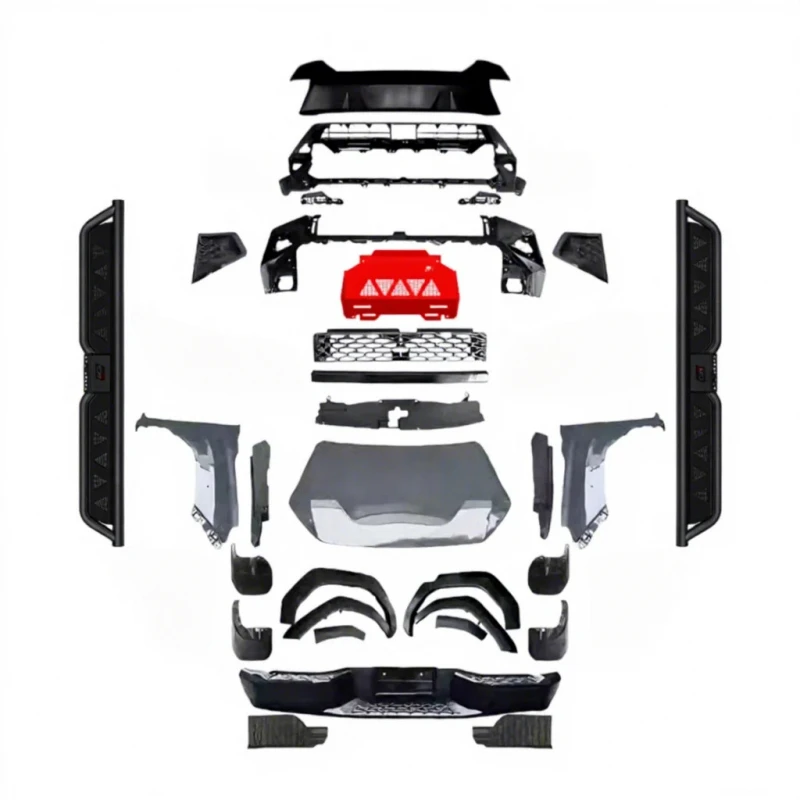 

Fit 2016-2025 Travo Body Conversion Kit Factory Upgr Facelift Kit Hilux 4x4 Front Bumper