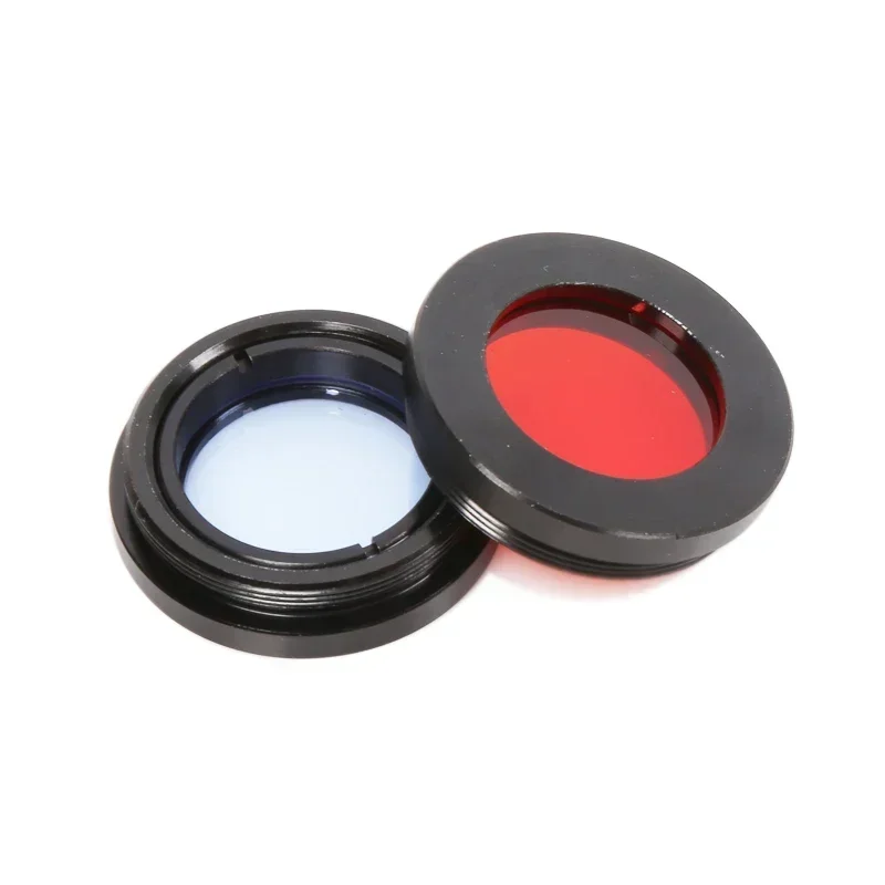 

1PC 1.25in/31.7mm Astronomical Telescope Accessories Nebula Filter Lens Blue and Red Flir Optometria Equipamento Glass Filter