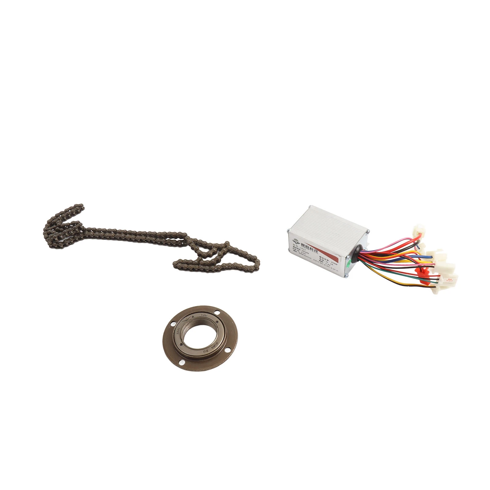 

Electric Bike Brushed Motor Heat Resistance 24V 250W Aluminum Alloy Electric Bike Motor Set Fully Equipped for Conversion