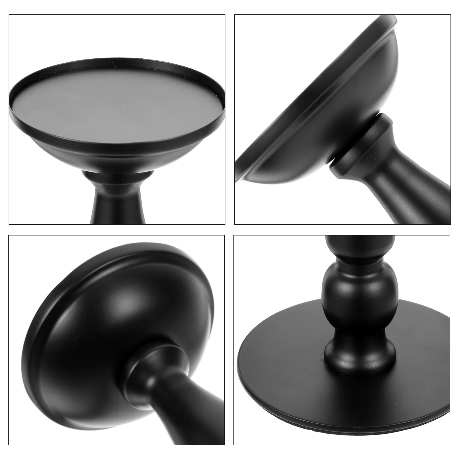 

Vintage Iron Holder For Candlelight Dinner Home Wedding Party Decoration Metal Ornament Tabletop Decor