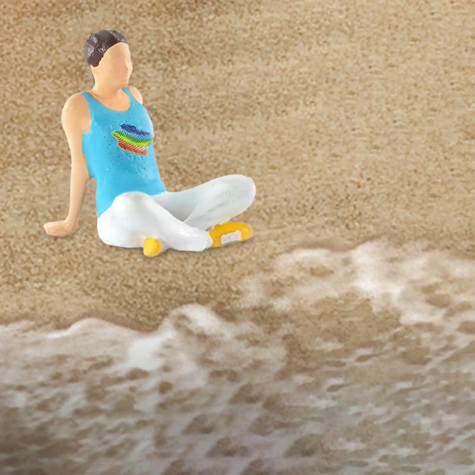 شخصيات ديوراما المعمارية للبناء ، مشهد مصغر ، نموذج طاولة الرمل ، التماثيل الناس ، تخطيط القطار ، 1: 64