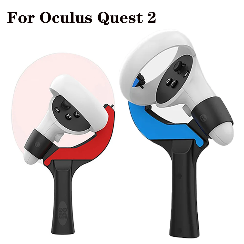 

For Oculus Quest 2 Table Tennis Adaptor Paddle Table Tennis VR Games Handle Grip Controllers For Oculus Quest 2 VR Accessories